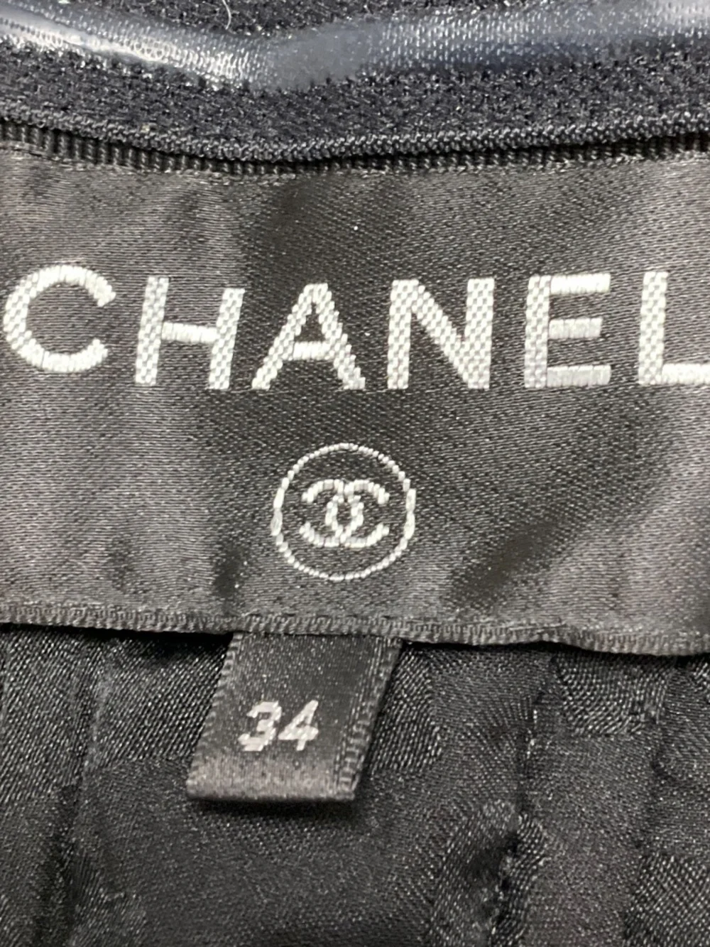 CHANEL green iridescent